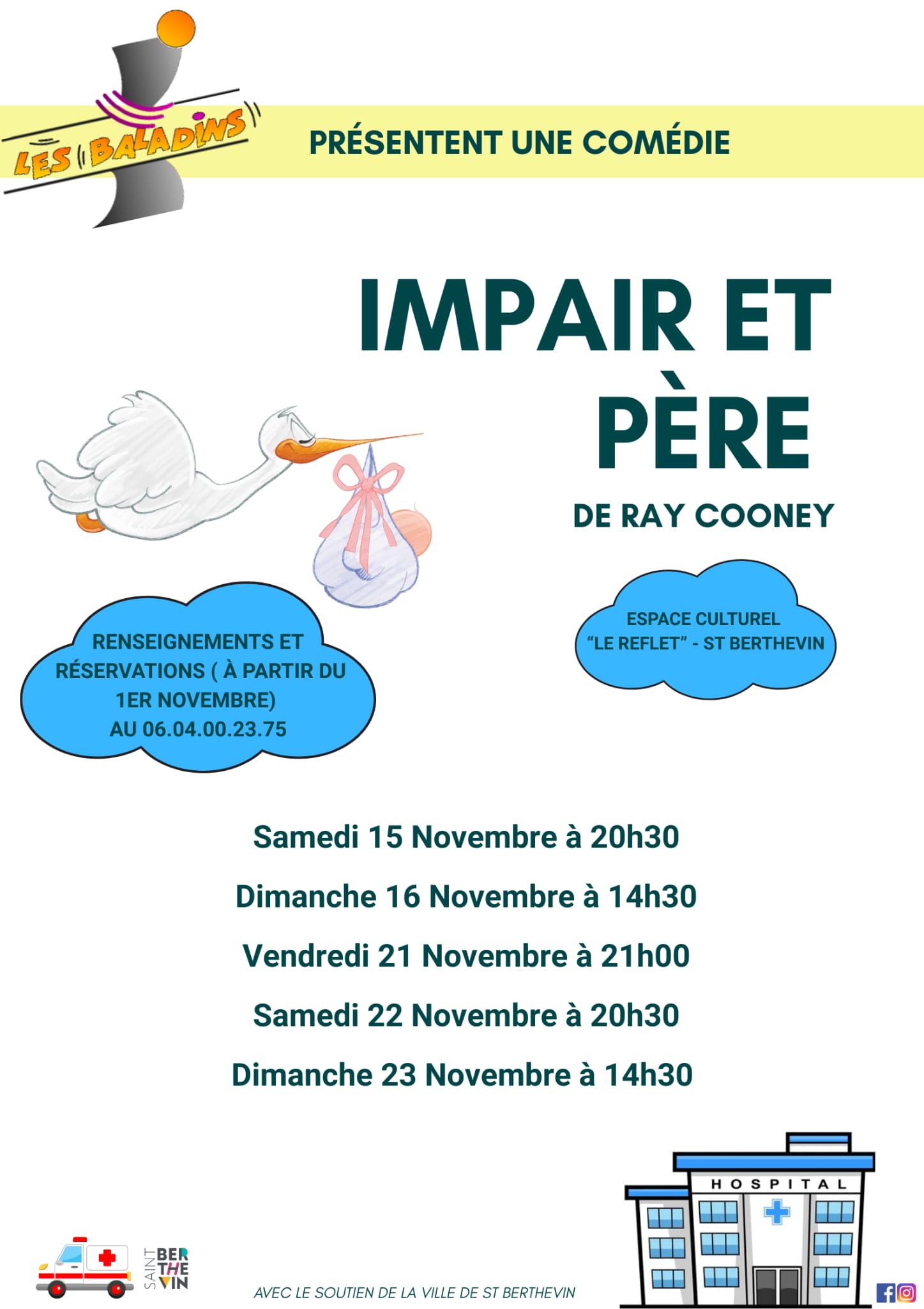 Affiche de la représentation